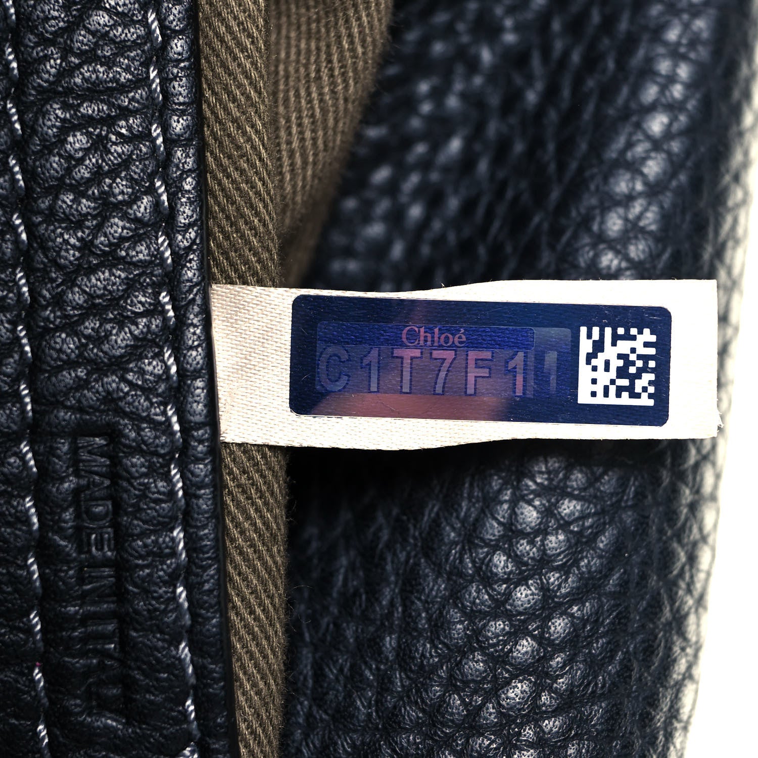 Chloe Calfskin Medium Marcie Round Crossbody Bag Black 7 of 12