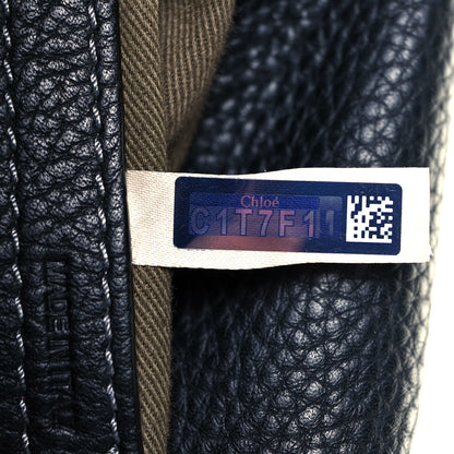 Chloe Calfskin Medium Marcie Round Crossbody Bag Black 7 of 12