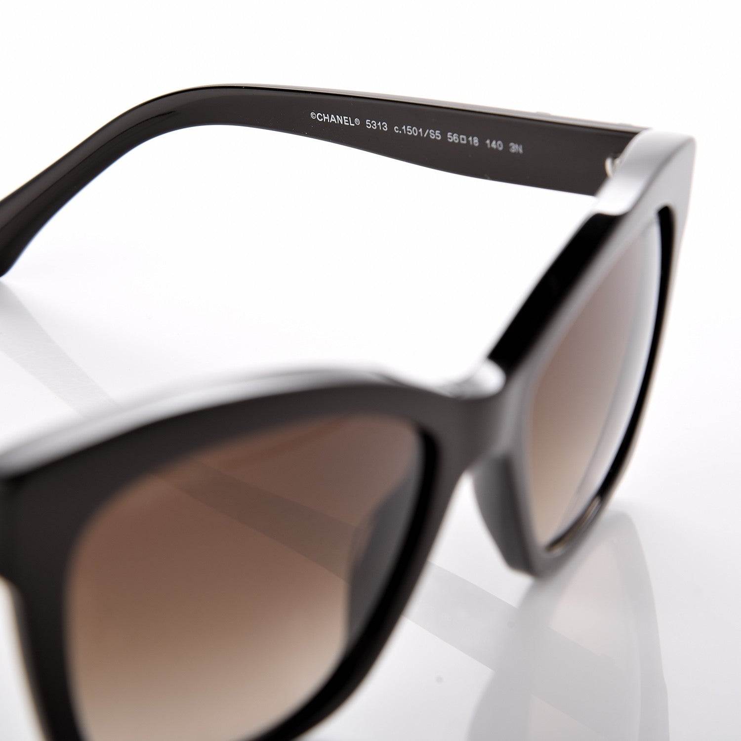 Chanel CC Butterfly Signature Sunglasses 5313 Brown 5 of 9