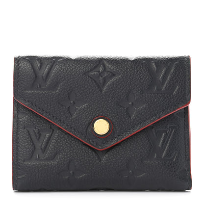 Louis Vuitton Empreinte Victorine Wallet Marine Rouge 1 of 8
