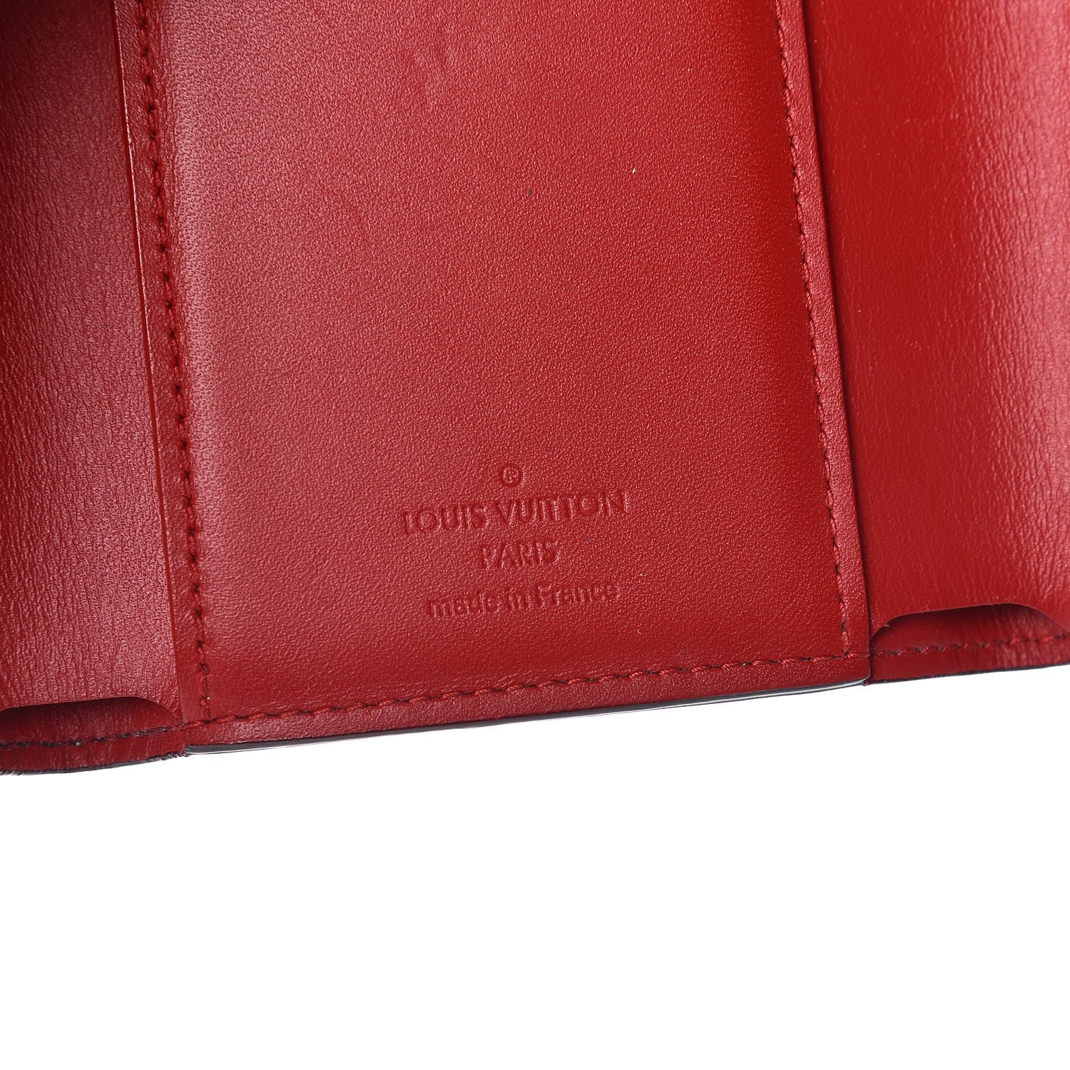 Louis Vuitton Vernis Victorine Wallet Cherry 6 of 10
