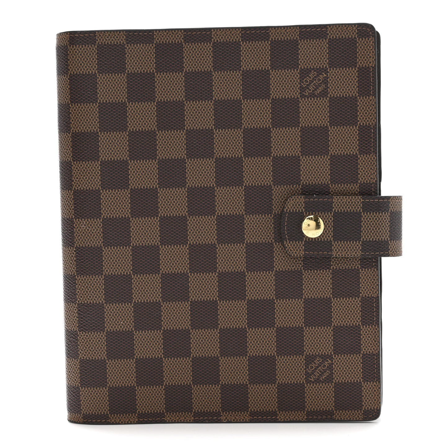 Damier Ebene Large Ring Agenda Cover