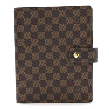 Louis Vuitton Damier Ebene Large Ring Agenda Cover 1 of 8