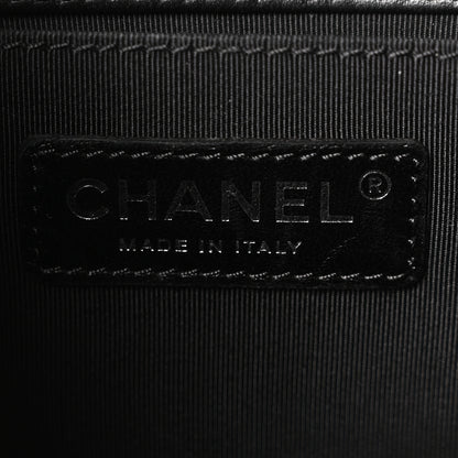 Chanel Lambskin Quilted Medium Boy Flap Black 6 of 10