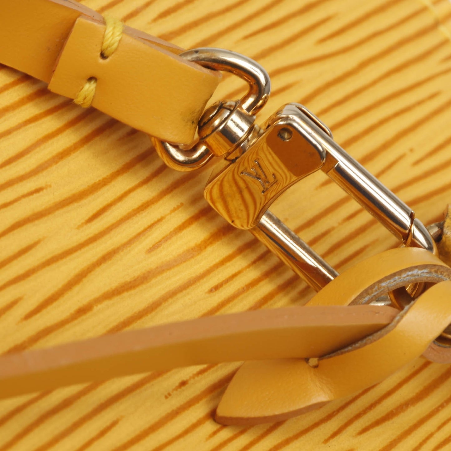 Epi Pochette Accessories 21 Yellow