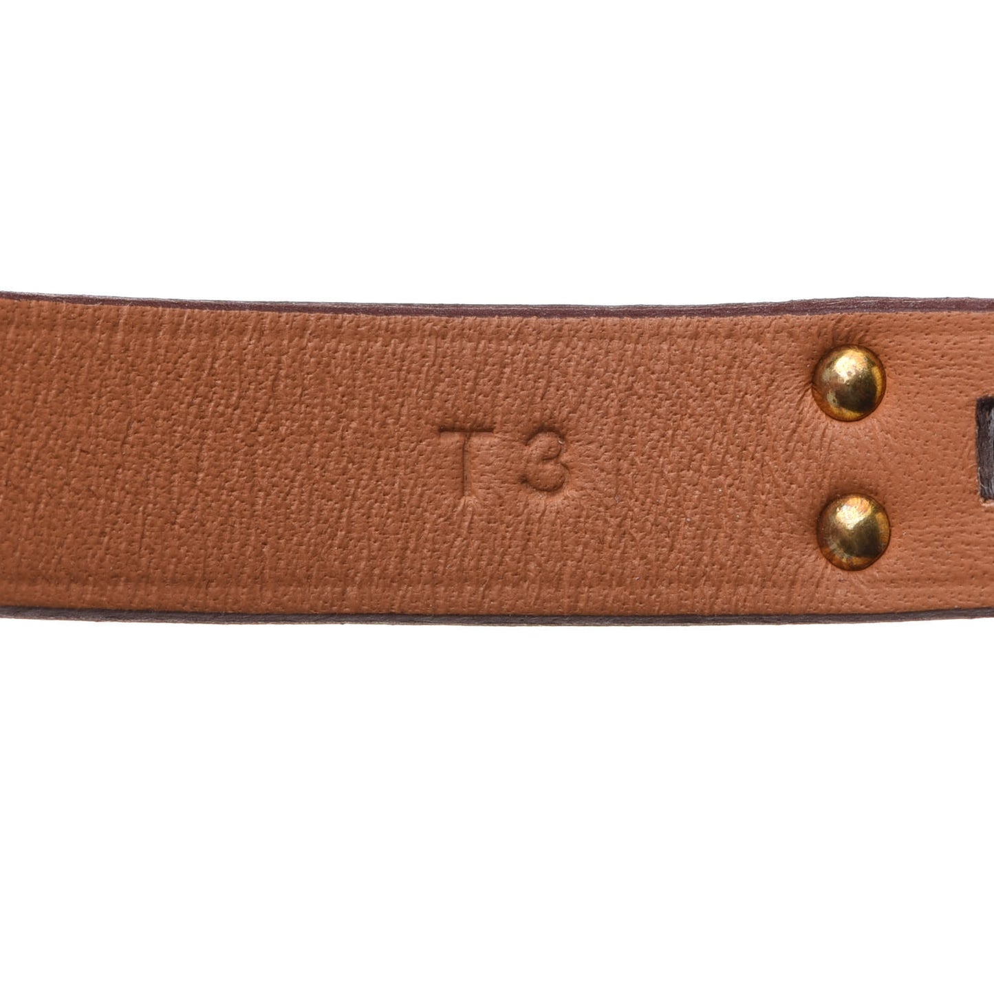 Swift Mini Kelly Double Tour Bracelet T3 Gold