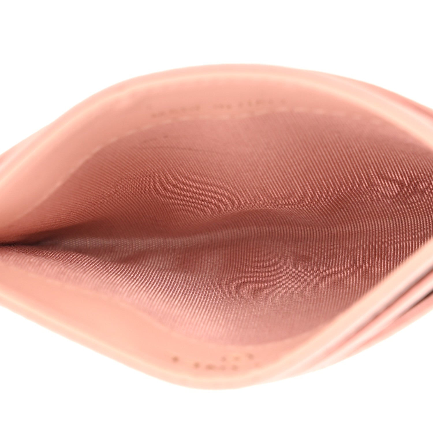 Chanel Caviar Camellia Embossed Card Holder Light Pink 5 of 8