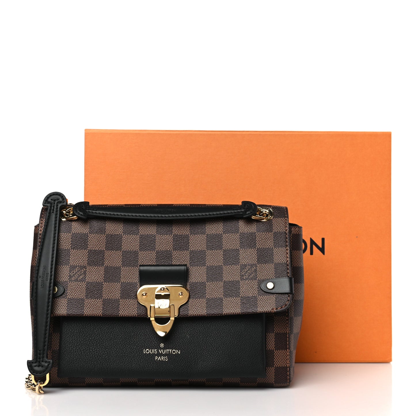 Damier Ebene Vavin PM Black