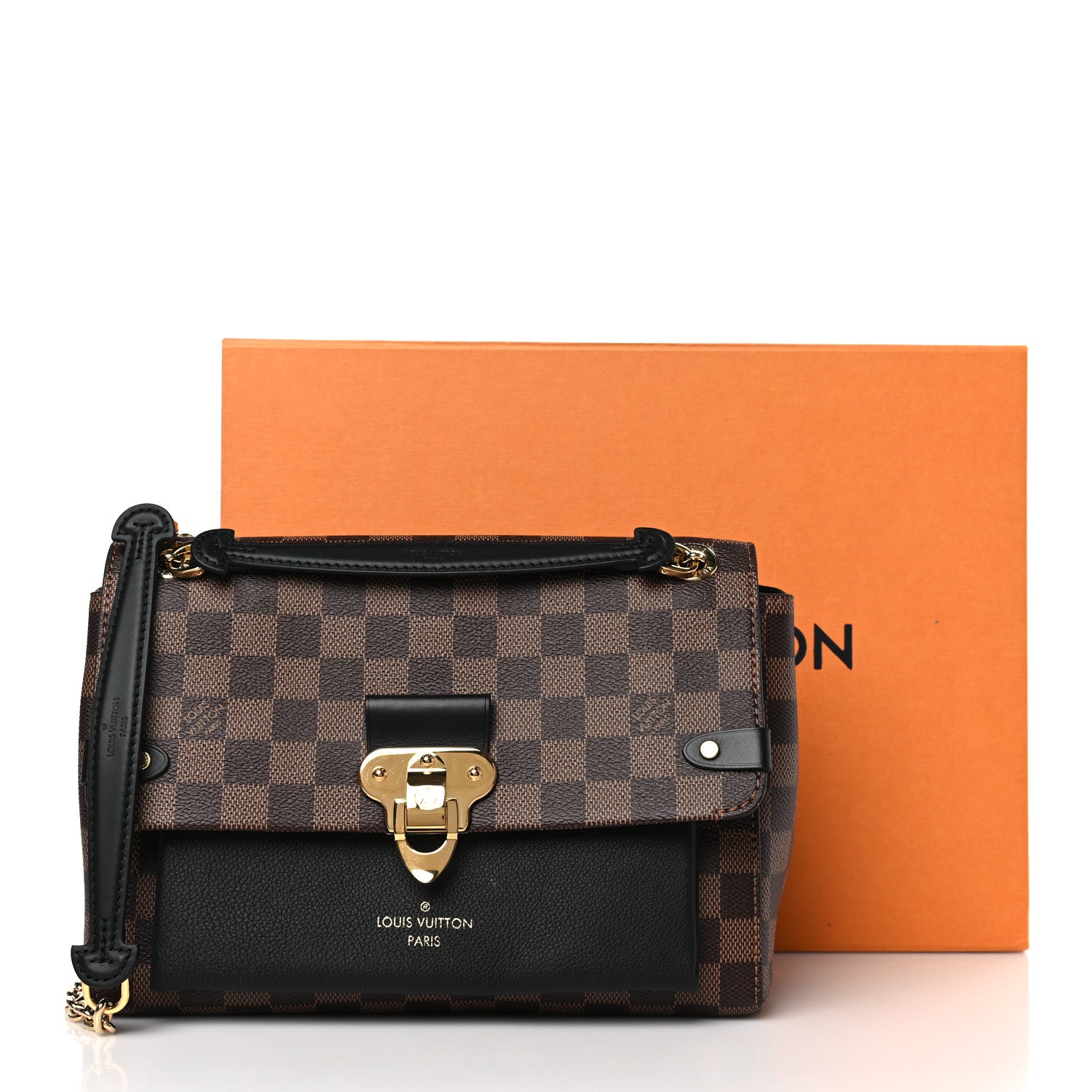 Louis Vuitton Damier Ebene Vavin PM Black 9 of 9
