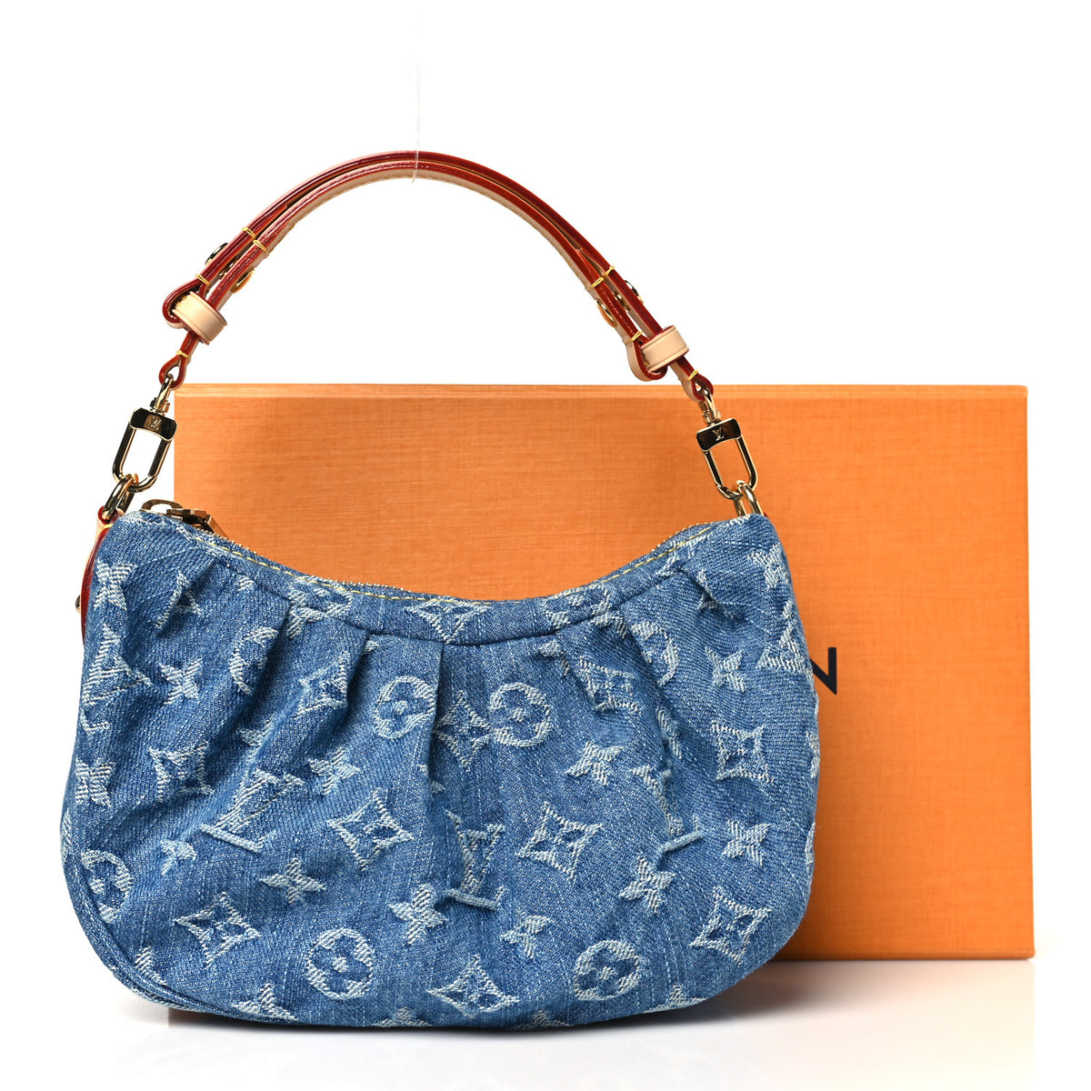 Louis Vuitton Monogram Denim Pochette Valley Blue 10 of 10