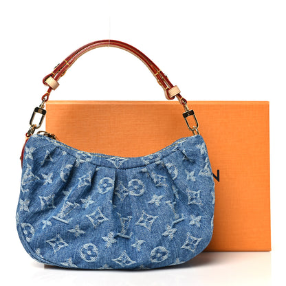 Louis Vuitton Monogram Denim Pochette Valley Blue 10 of 10