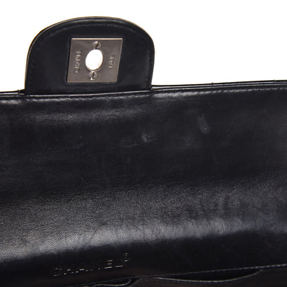Chanel Patent East West Chocolate Bar Flap Black 8 of 8