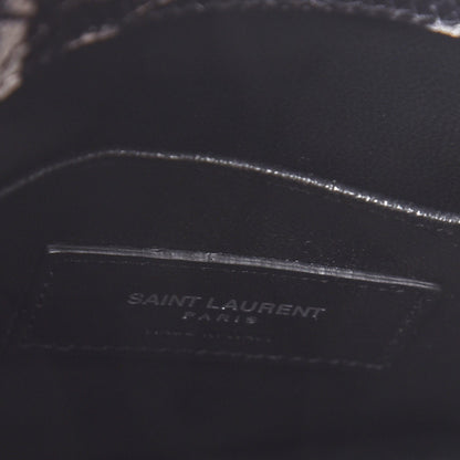 Saint Laurent Python Embossed Nano Sac De Jour Black White 7 of 8