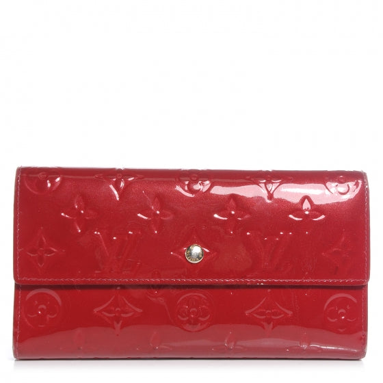 Vernis Porte Tresor International Wallet Pomme D'Amour