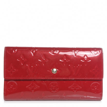 Louis Vuitton Vernis Porte Tresor International Wallet Pomme D'Amour 1 of 8