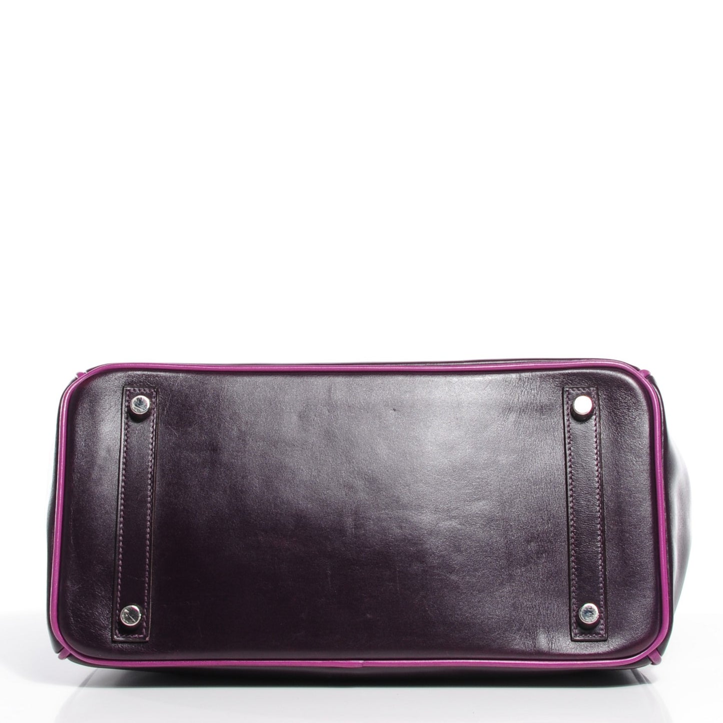 Box Bi-Color Birkin 30 Raisin Cyclamen
