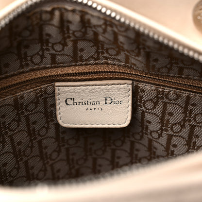 Christian Dior Lambskin Cannage Medium Lady Dior Light Beige 6 of 13