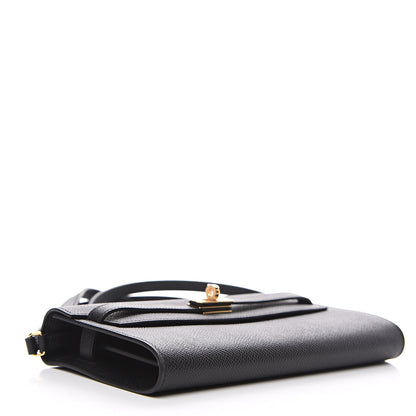 Hermes Epsom Kelly Wallet To Go Black 3 of 6