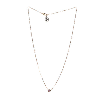 Cartier 18K Pink Gold Pink Sapphire D'Amour Pendant Necklace 3 of 6