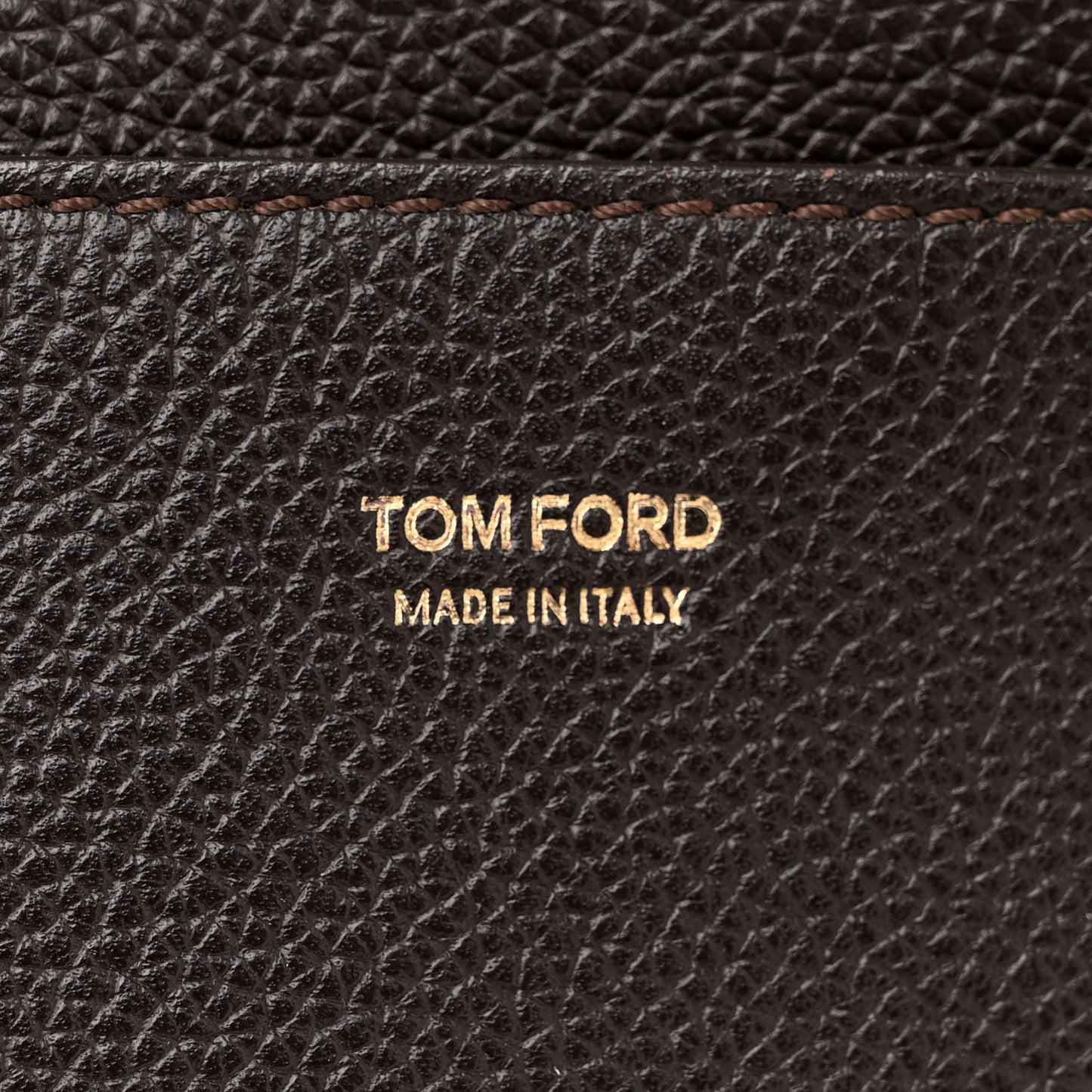 Pebbled Calfskin Medium Jennifer Dark Brown