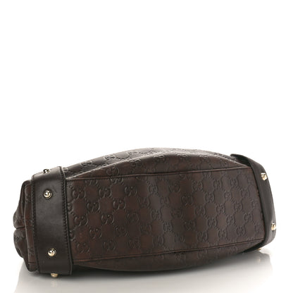 Gucci Guccissima Small Pelham Shoulder Bag Chocolate 4 of 10