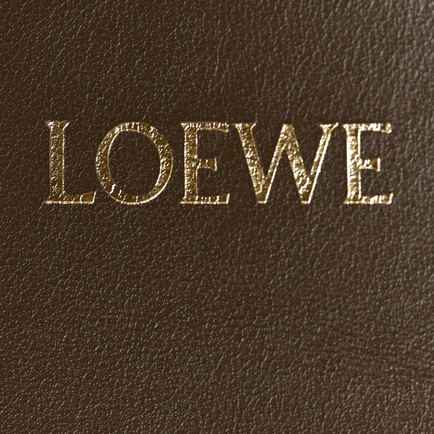 Loewe Shiny Calfskin Large Puzzle Fold Tote Umber 6 of 10