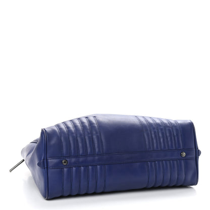 3.1 Phillip Lim Calfskin Large Ryder Satchel Ultramarine 4 of 15