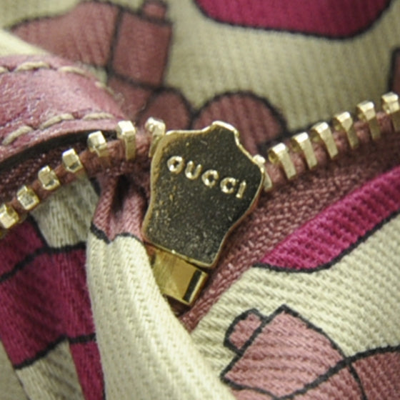 Gucci Monogram Large Jolicoeur Tote Pink 1 of 1