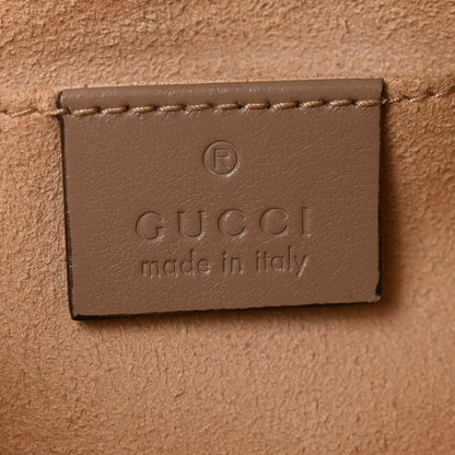 Gucci Calfskin Matelasse Small GG Marmont Chain Shoulder Bag Porcelain Rose 6 of 12