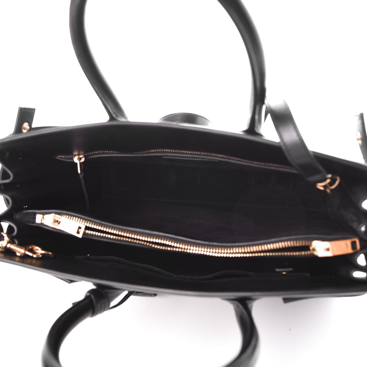 Saint Laurent Calfskin Small Sac De Jour Black 6 of 9