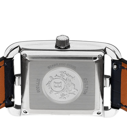 Hermes Stainless Steel Alligator 29mm Cape Cod Automatic Watch Bleu Saphir 4 of 5