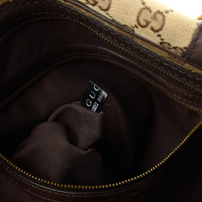 Gucci Monogram Medium Interlocking G Icon Boston Dark Brown 10 of 15