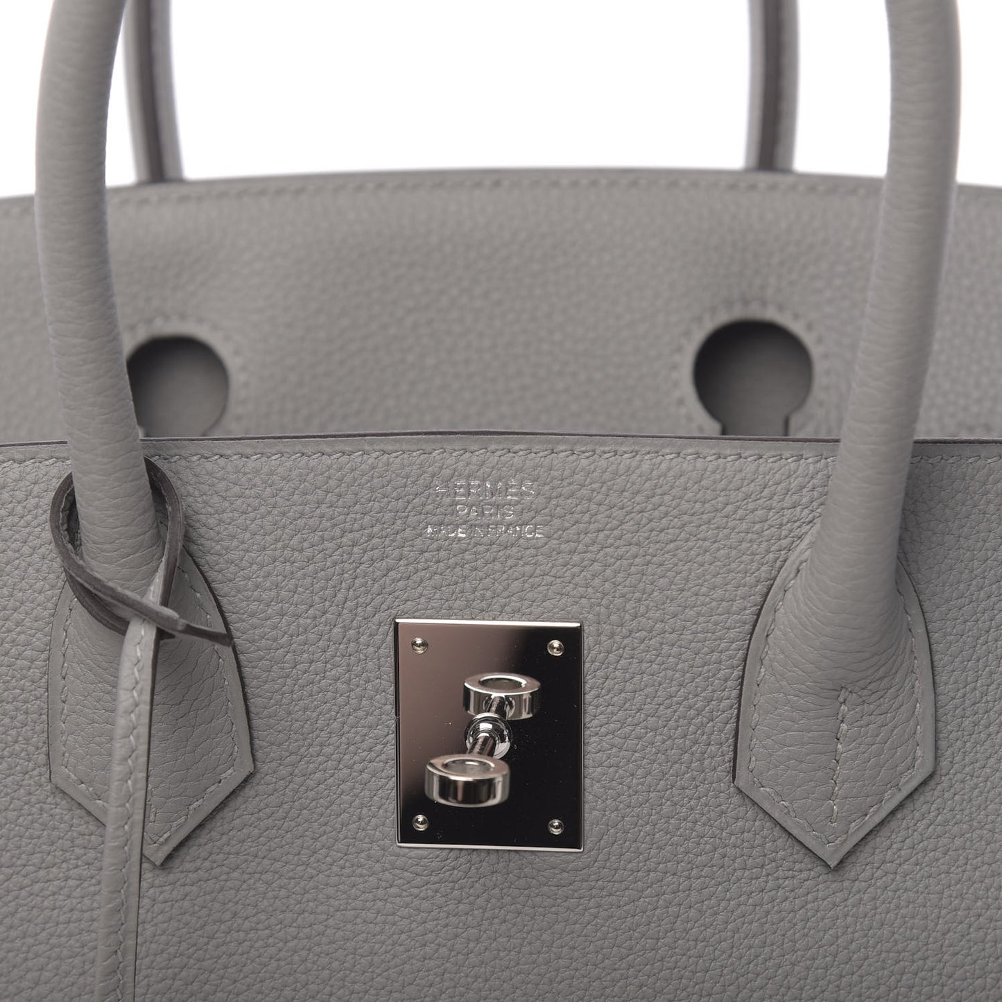 Togo Birkin 30 Gris Mouette