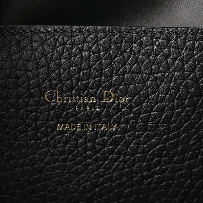 Christian Dior Calfskin Medium Signature Bucket Bag Black 6 of 10
