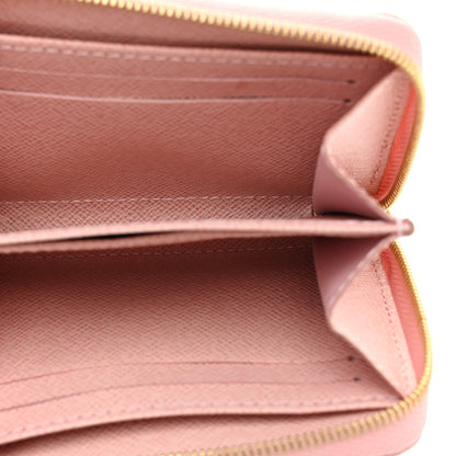 Louis Vuitton Damier Azur Zippy Coin Purse Rose Ballerine 5 of 7