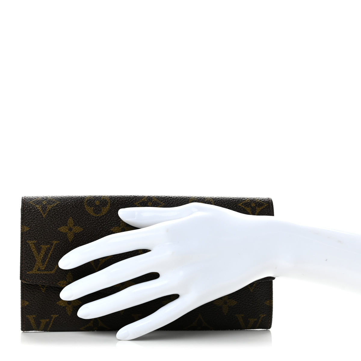 Louis Vuitton Monogram Flap Wallet 2 of 9