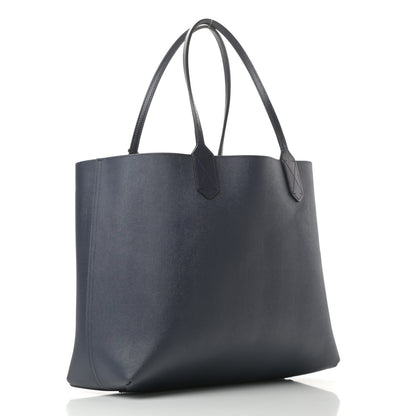 Gucci GG Supreme Monogram Blooms Medium Reversible Tote Beige Blue Navy 5 of 15