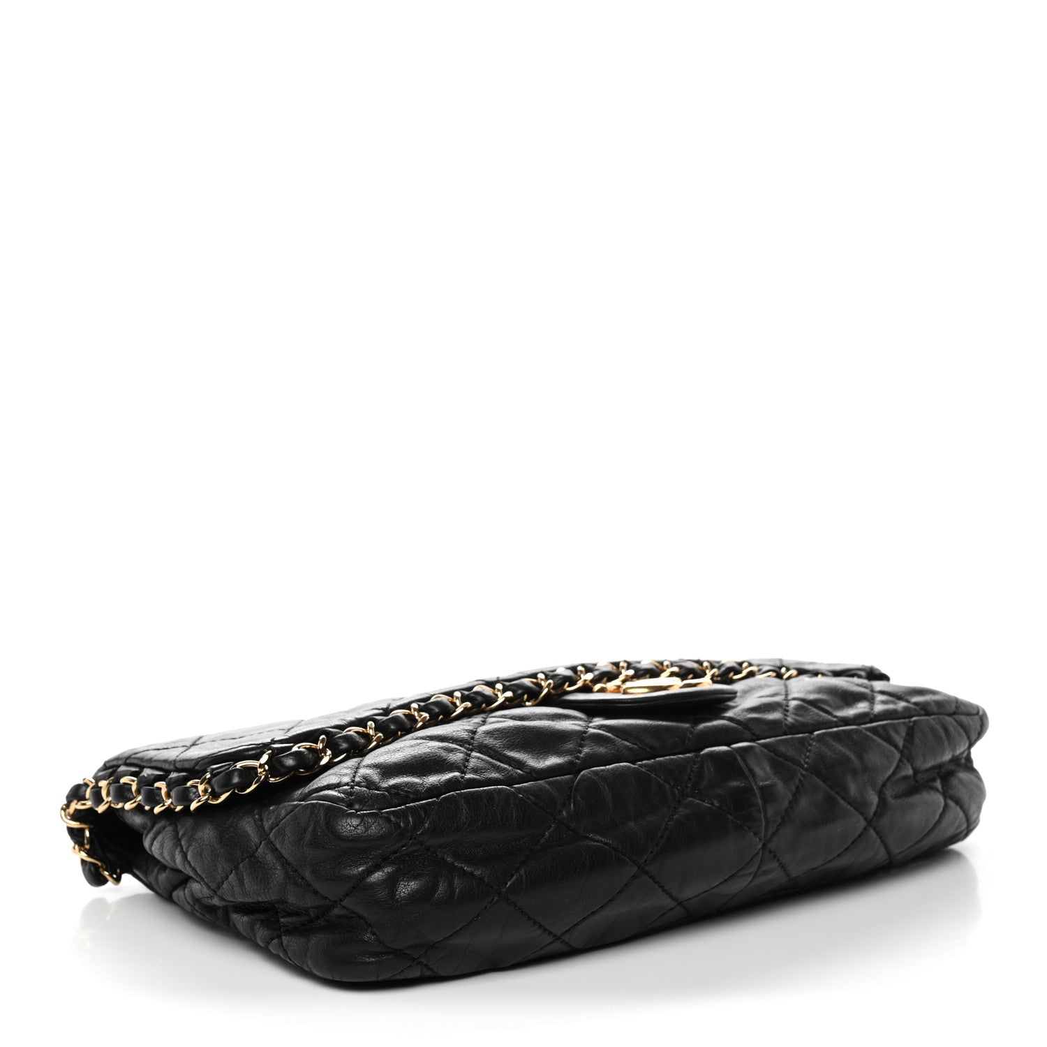 Chanel Calfskin Quilted Medium Chain Me Flap Black 4 of 10