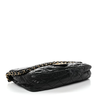 Chanel Calfskin Quilted Medium Chain Me Flap Black 4 of 10