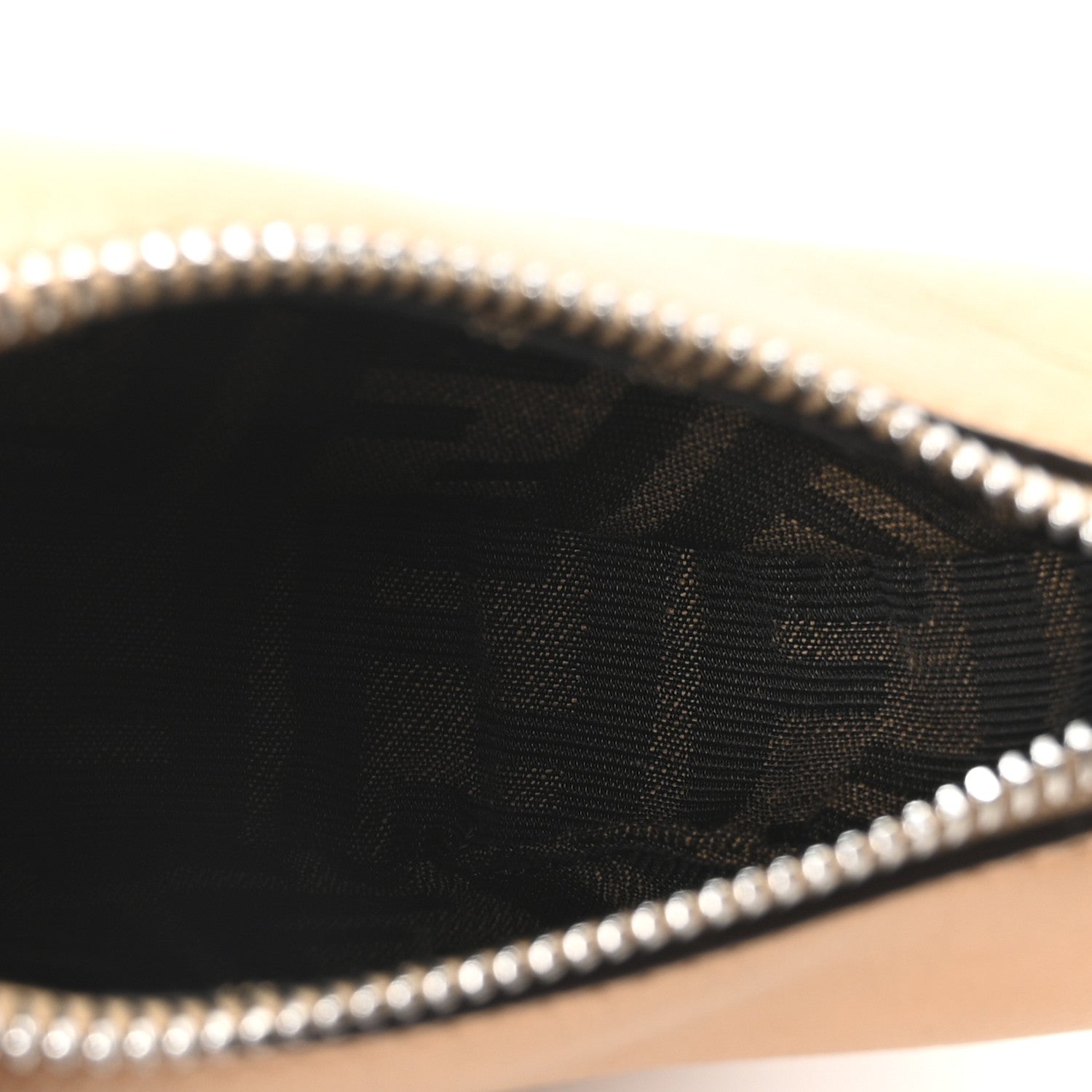 Fendi Vitello Grace Nano Fendigraphy Hobo Charm Miele Scuro 5 of 10