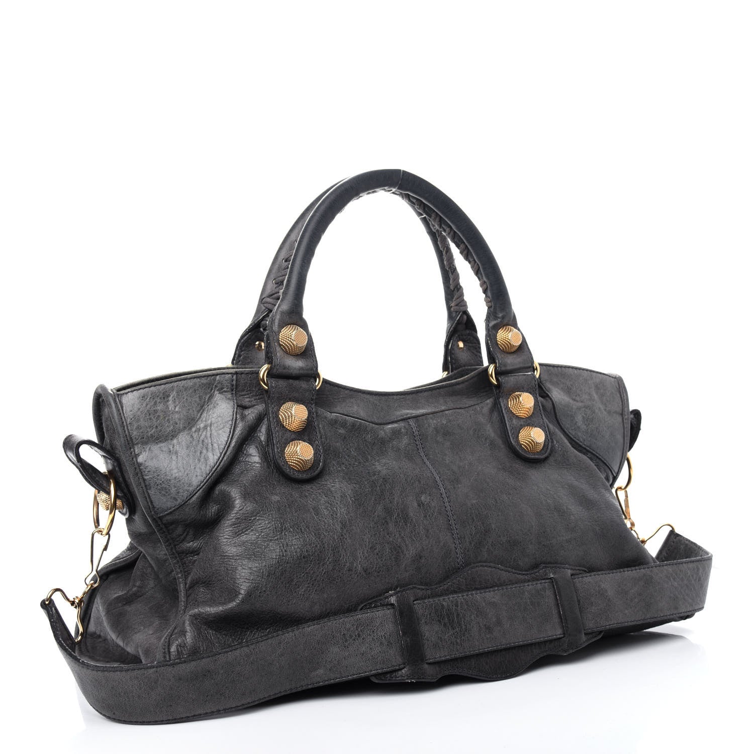 Balenciaga Agneau Giant 21 Gold Hardware Part Time Anthracite 4 of 11