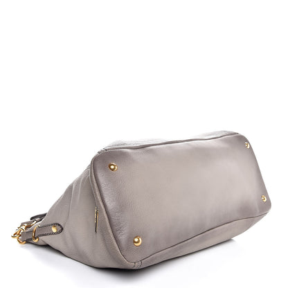 Prada Cervo Top Handle Tote Pomice Sfuma 4 of 8