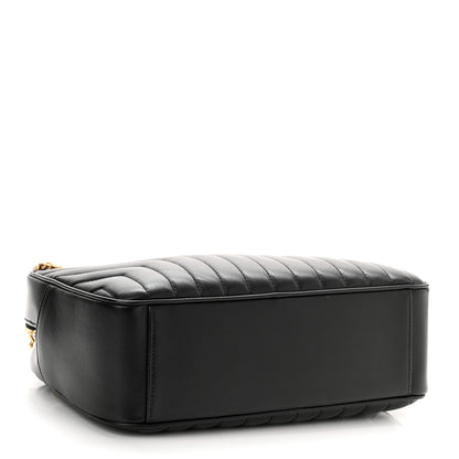 Saint Laurent Calfskin Matelasse Joan Camera Bag Black 4 of 10