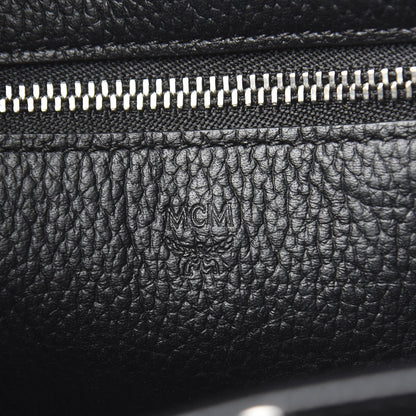 MCM Grained Calfskin Visetos Medium Sarah Hobo Black 11 of 11