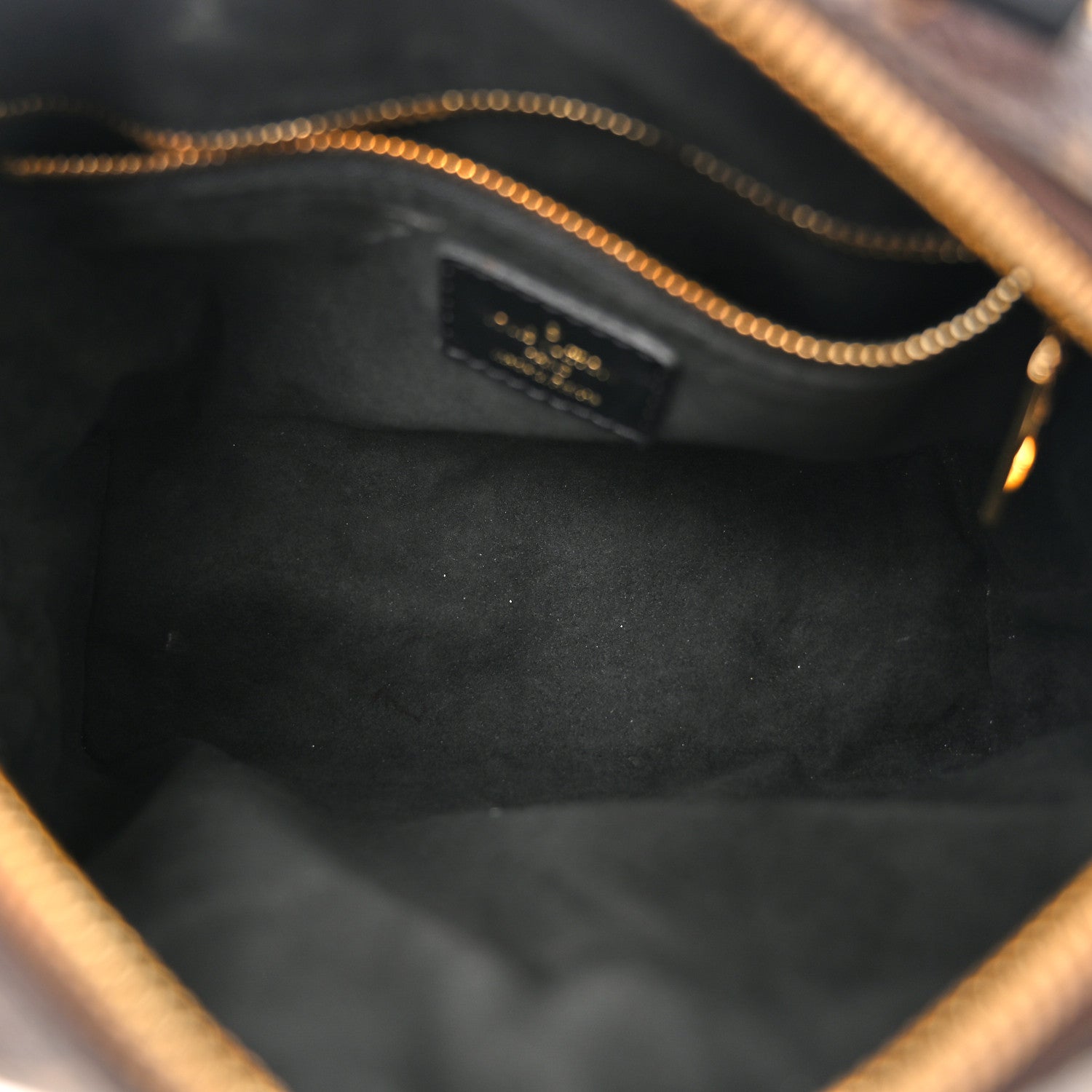 Louis Vuitton Monogram Petite Malle Souple Black 5 of 9