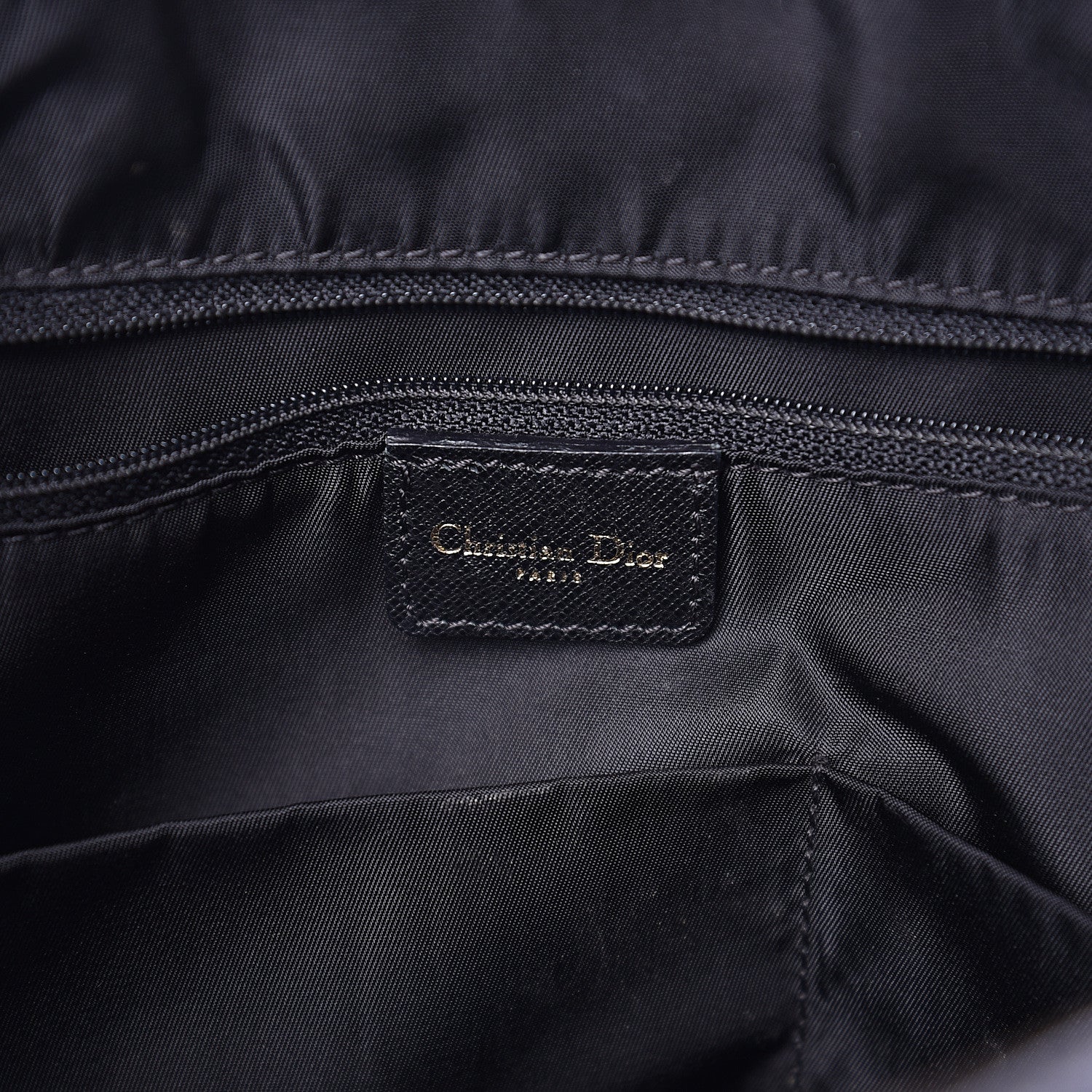 Christian Dior Calfskin Bowler Black 5 of 15