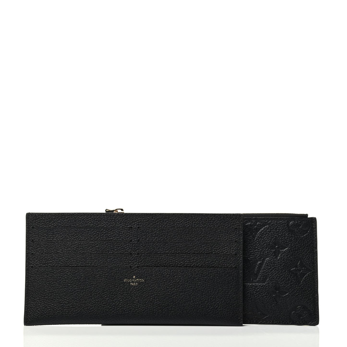 Empreinte Felicie Chain Wallet Zippered Insert Black