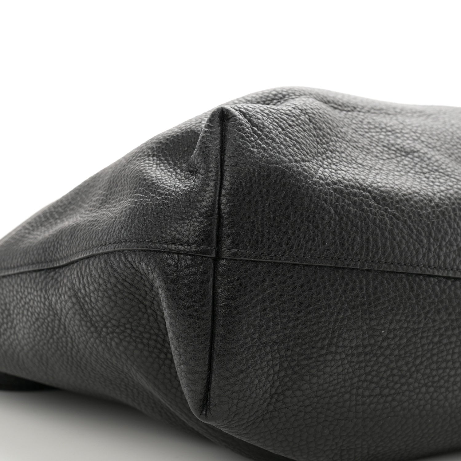 Prada Vitello Daino Tote Black 7 of 12