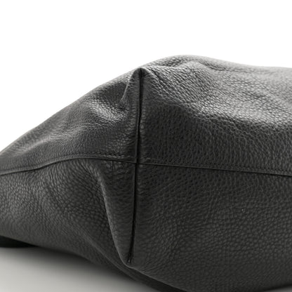 Prada Vitello Daino Tote Black 7 of 12