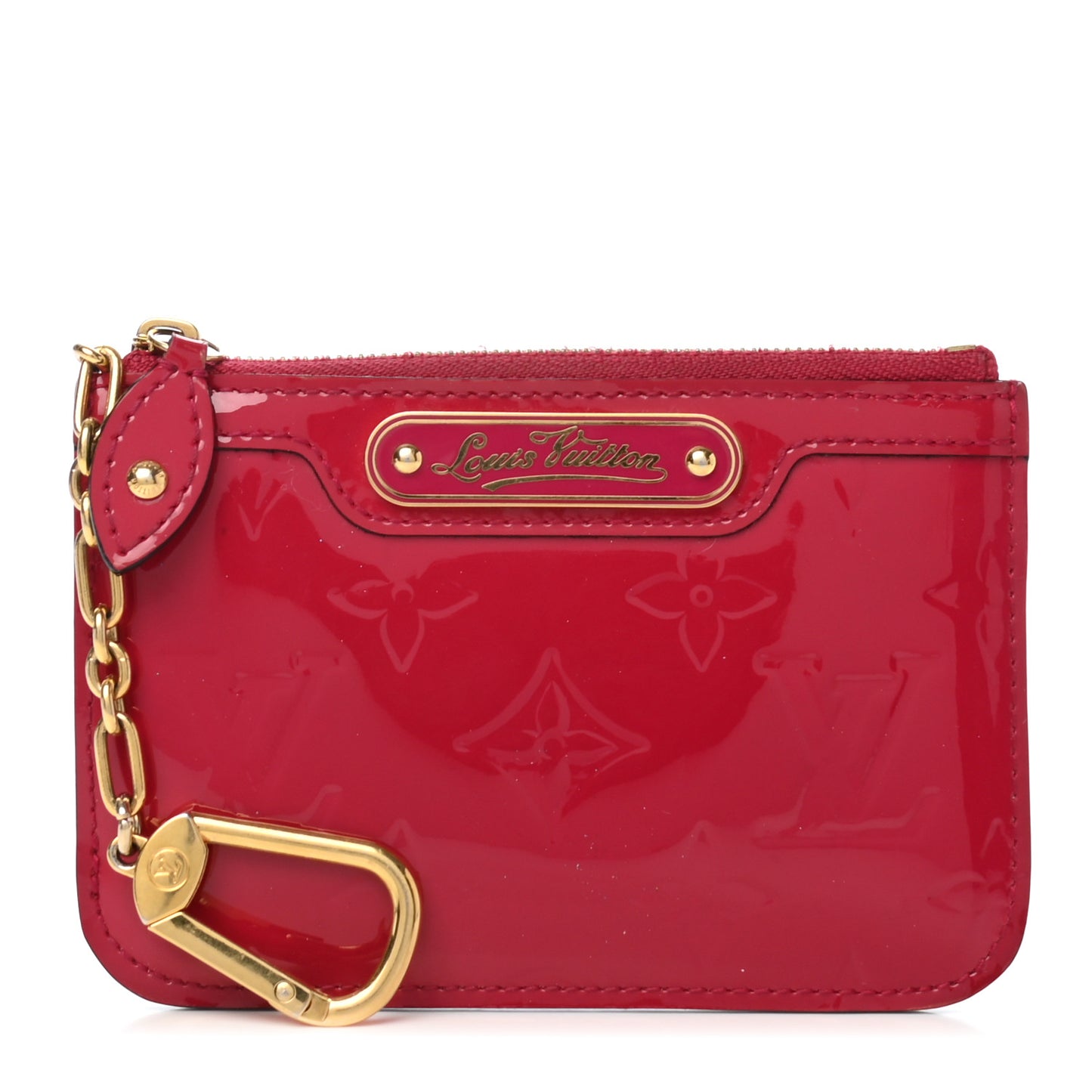 Vernis Key Pouch Rose Indien